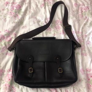 Barbour Leather Breifcase